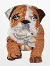 Lifeng Embroidery Cute Puppy cloth Patch Embroidery patch Computer embroidery Puppy embroidery Application Scenario